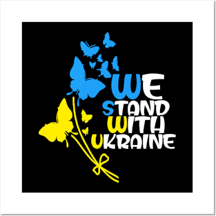 Ukraine trident Ukraine flag Ukrainian flag Ukraine Posters and Art